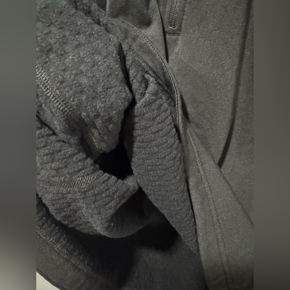 Black Diamond Men’s 1/2 Zip Black Fleece Jacket Size Large - Picture 6 of 8